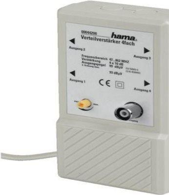 Actual product image Hama Distribution amplifier 4-fold (Amplifier)
