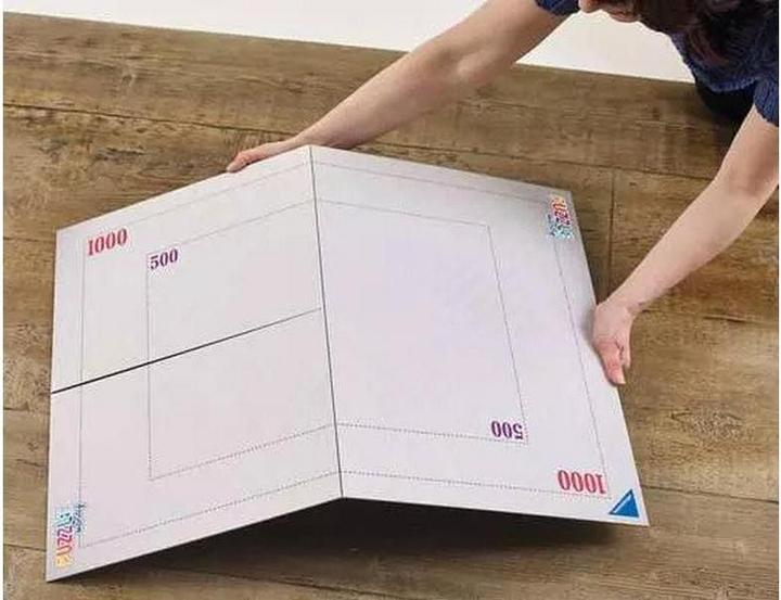 Productafbeelding Ravensburger Vouwmat puzzel mobiel 1000 stukjes (1000 onderdelen)