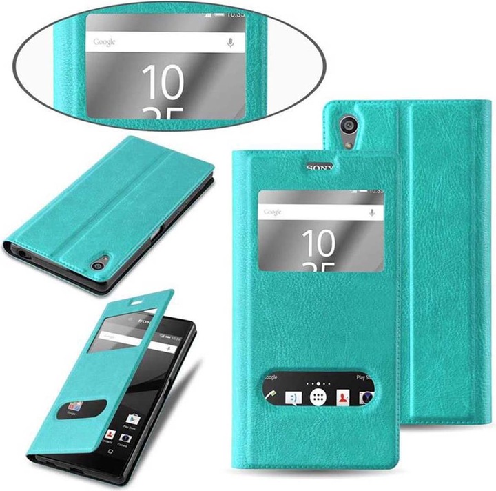 Produktbild Cadorabo Book mit View Doppelfenster Cover (Sony Xperia Z5 Premium)