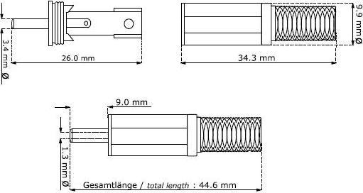 Produktbild Goobay DC-Stecker mit Knickschutz