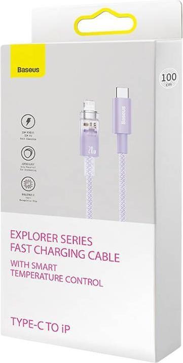 Produktbild Baseus USB C – Lightning (1 m, USB 2.0, 20 W)