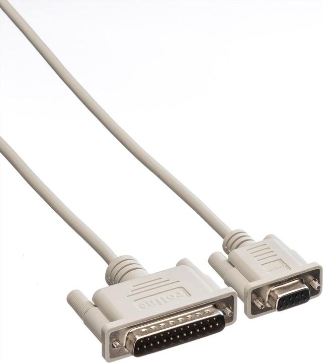 Roline DB9-Bu to DB25-St (3 m, VGA)