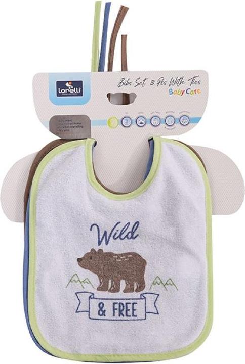 Actual product image Baby Care set 3 bavoirs bébé