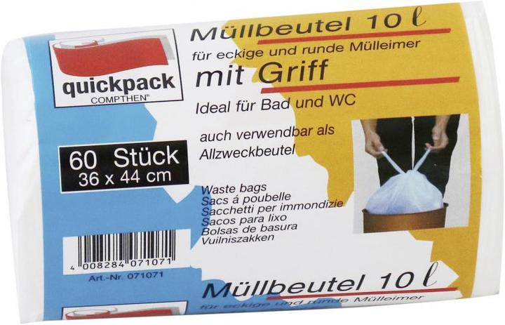 Quickpack Müllbeutel 10l 38x44cm (10 l)