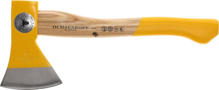 Image du produit Ochsenkopf Hache forestière, tranchant poli, frêne robuste, 41 cm, 1,3 kg
