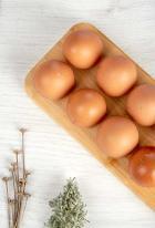 Produktbild Kinvara Eierbecher 12 Löcher Bambus 30x11 cm