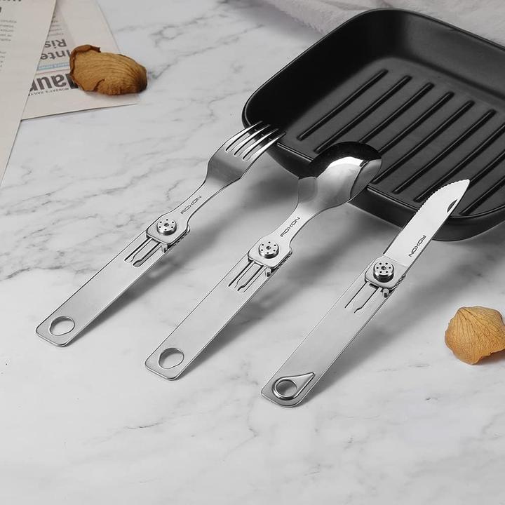 Image du produit Roxon 3-in-1 Campingbesteck abnehmbar