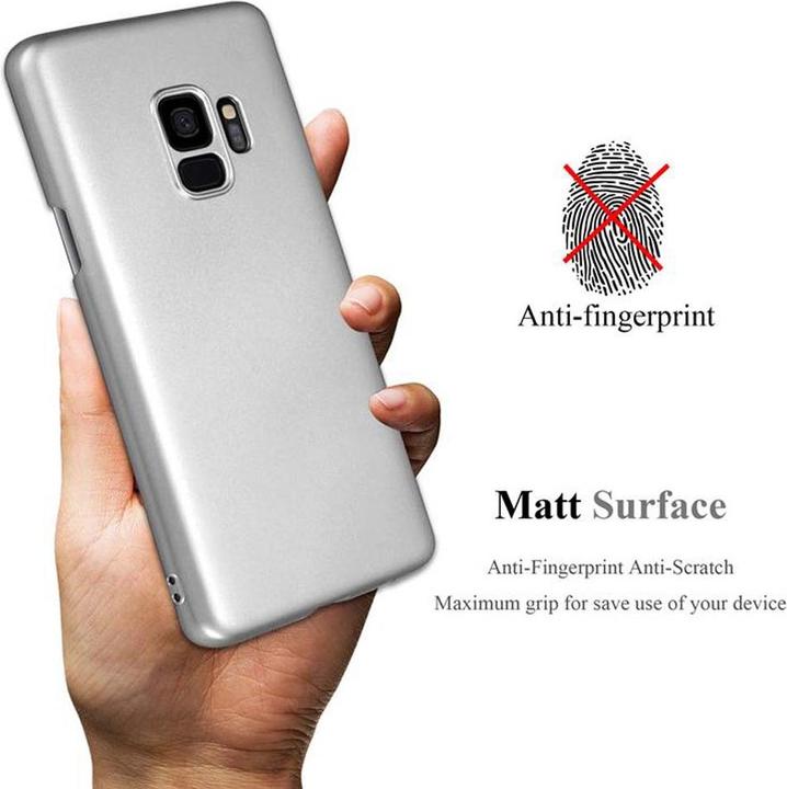 Actual product image Cadorabo Hard Cover Matt Metal Cover (Samsung Galaxy S9+)