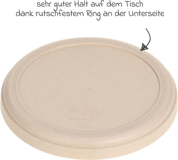 Produktbild Lässig Kindergeschirr-Sets 4-tlg. Geschirr-Set rutschfest - Happy Fruits