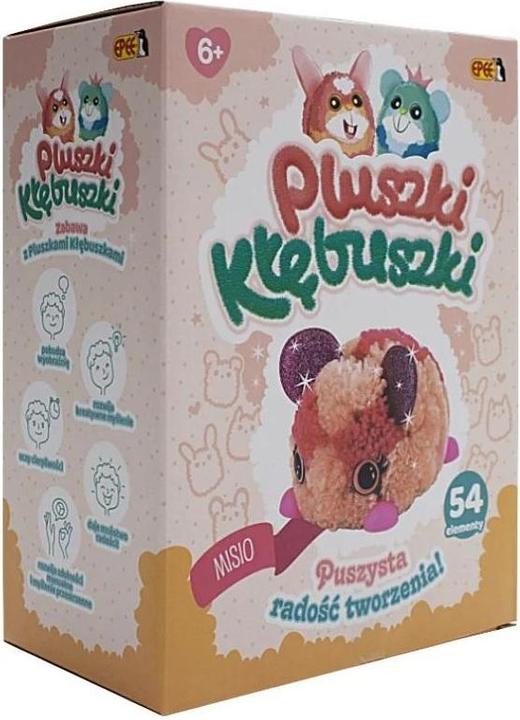 Produktbild EPEE Creative set Pluszki-K????buszki 54 elements Teddy bear