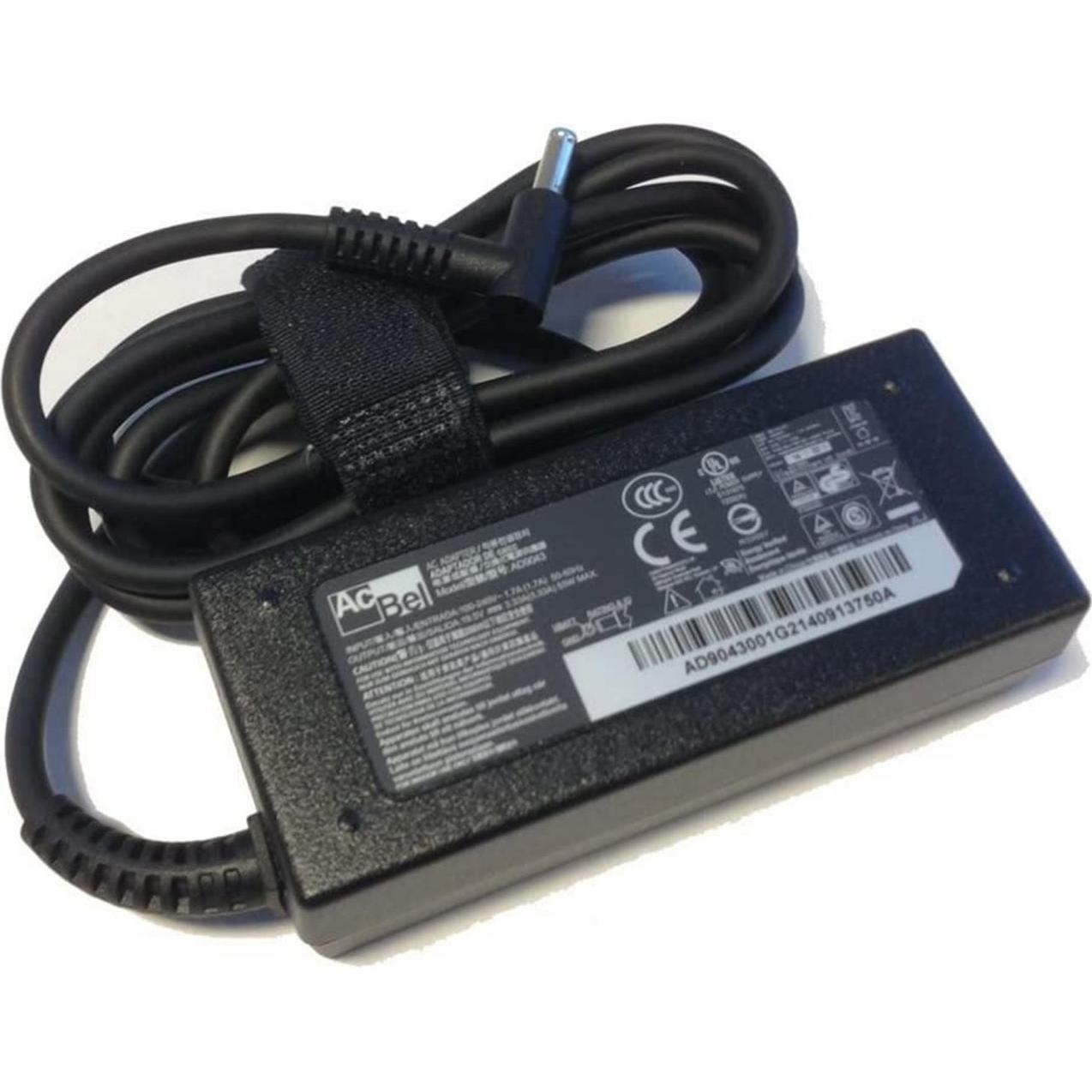 HP . AC Adapter 65W Smart (65 W), Notebook Netzteil, Schwarz