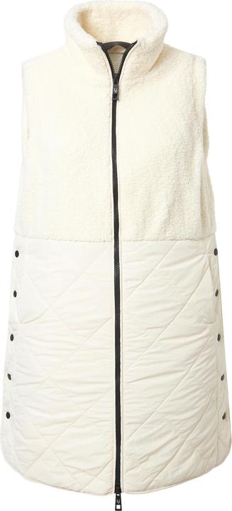 Produktbild Ulla Popken Long-Weste, Teddyfleece/Stepp, Seiten-Druckknöpfe (56)