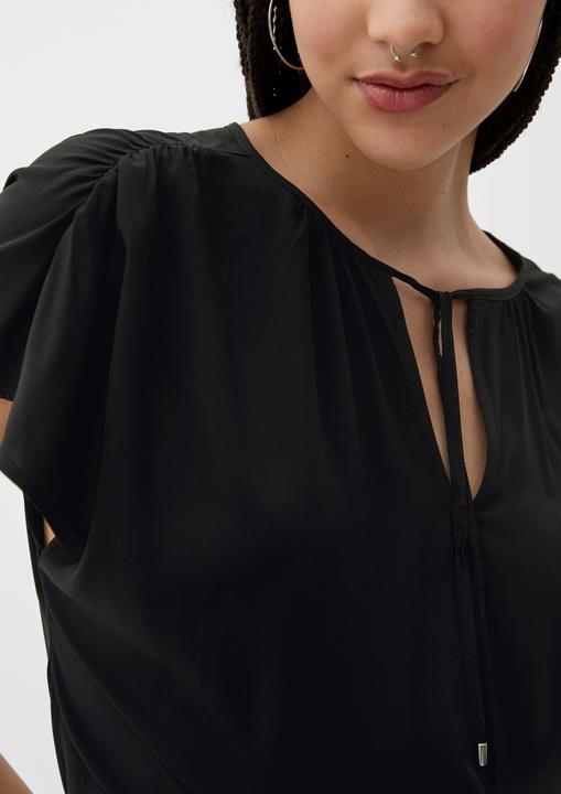 Actual product image s.Oliver Bluse Viskosebluse mit Raffung (32)