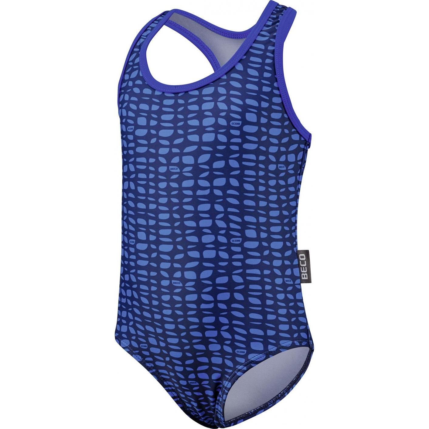 Beco, Mädchen, Badeanzug, Beermann GmbH Schwimmanzug Mädchen Standard blau/marine 80, Blau, (80)