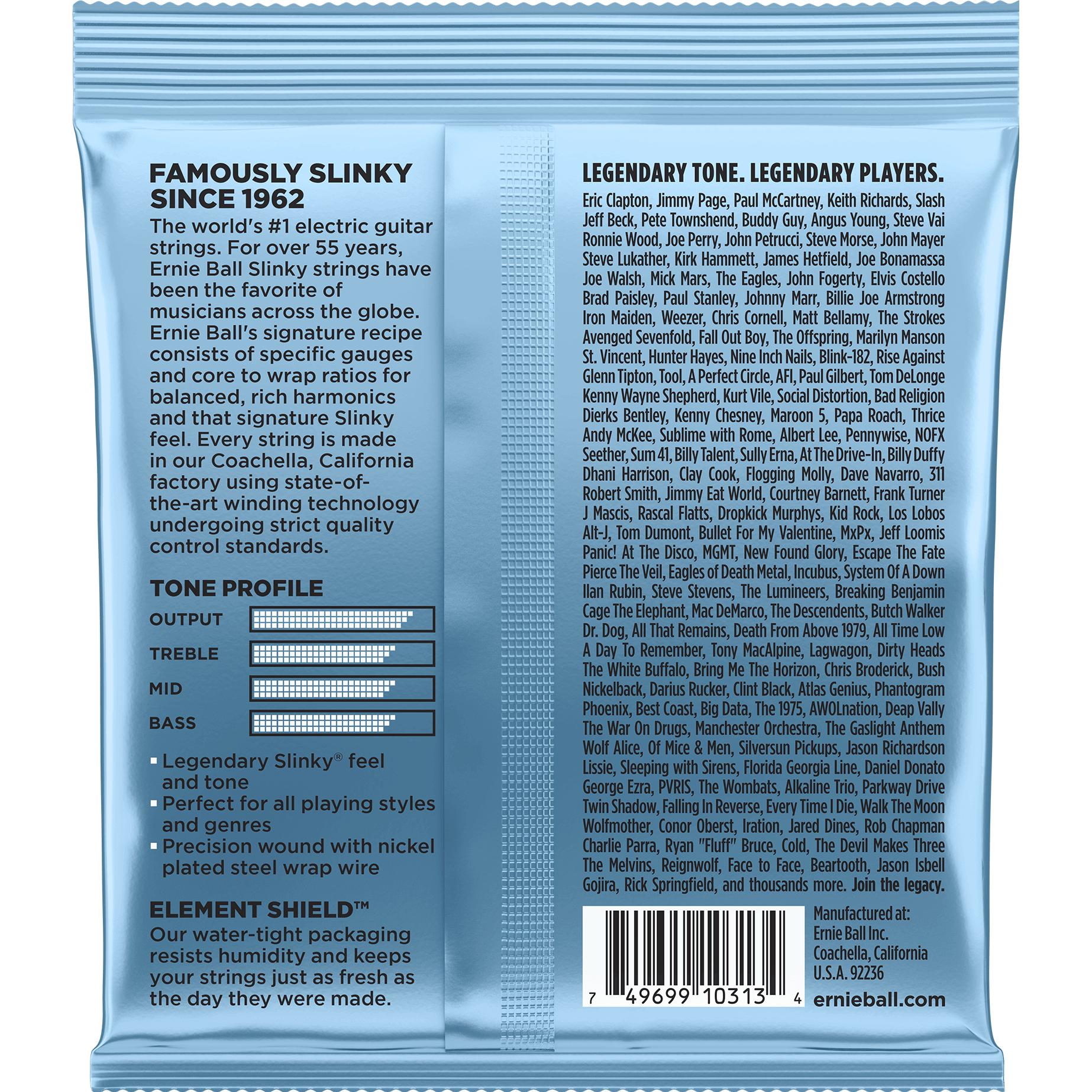 Thumbnail - Ernie Ball Primo Slinky (6 x, E-Gitarre, 0.04"), Saiten