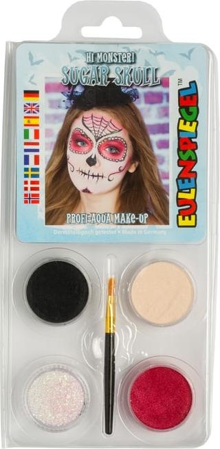 Actual product image Eulenspiegel Motif set: Day of the Dead skull
