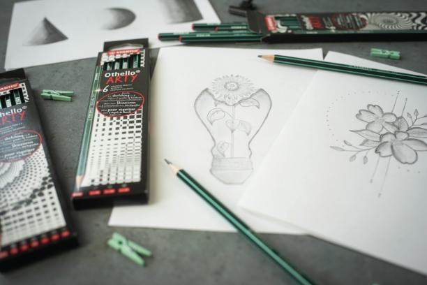 Produktbild STABILO Othello Bleistifte Arty (3 mm, 2B, 4B, 3B, 6 x)