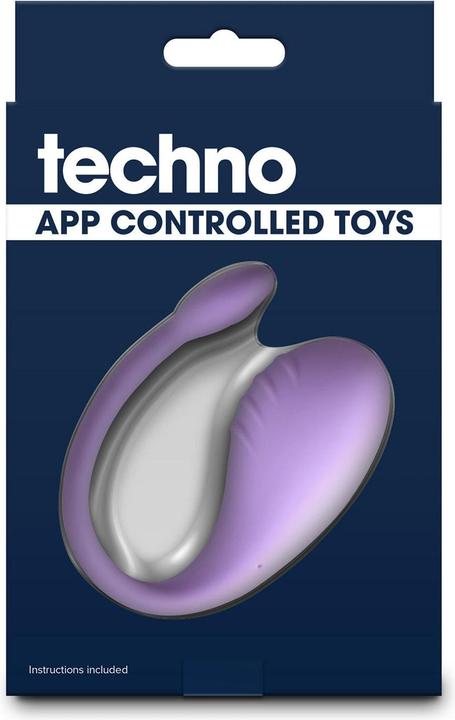 Actual product image NS Novelties techno rave purple