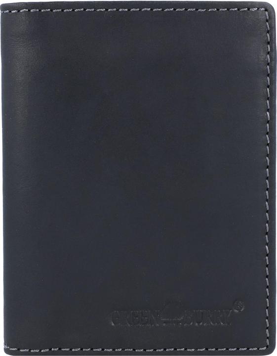 Image du produit Greenburry Porte-cartes d'identité vintage RFID en cuir 9 cm