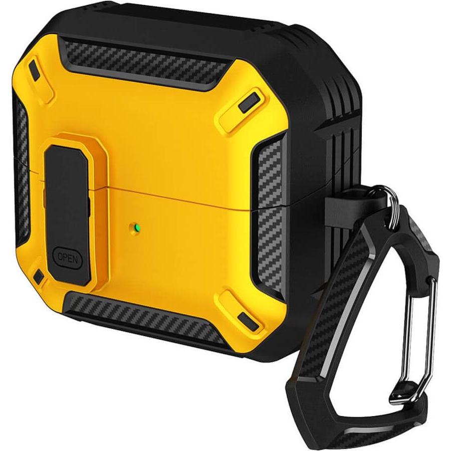 Cover-Discount Galaxy Buds3 / Buds3 Pro - Armor Schutzhülle mit Karabiner (Kopfhörer Hülle), Kopfhörertasche + Schutzhül...