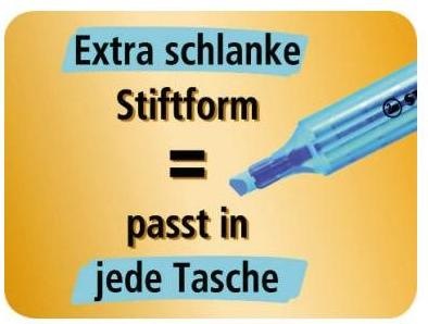 Produktbild STABILO swing cool Textmarker (Türkis, 1 mm, 1 x)