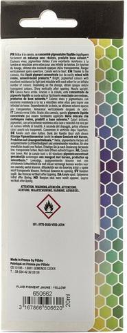 Actual product image Pebeo Fluid Pigment (Yellow, 20 ml)