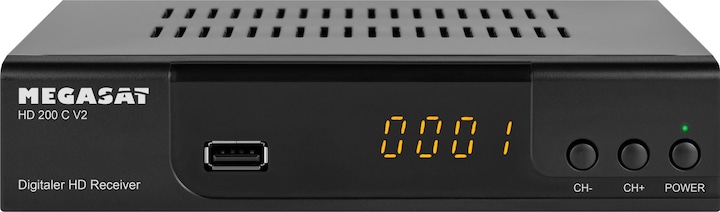 Produktbild Megasat HD200CV2 HDTV Kabel Receiver (0.51 GB, DVB-C)