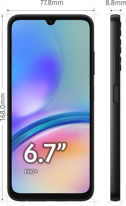 Immagine prodotto Samsung Galaxy A05S (64 GB, Nero, 6.69", Doppia SIM, 4G)