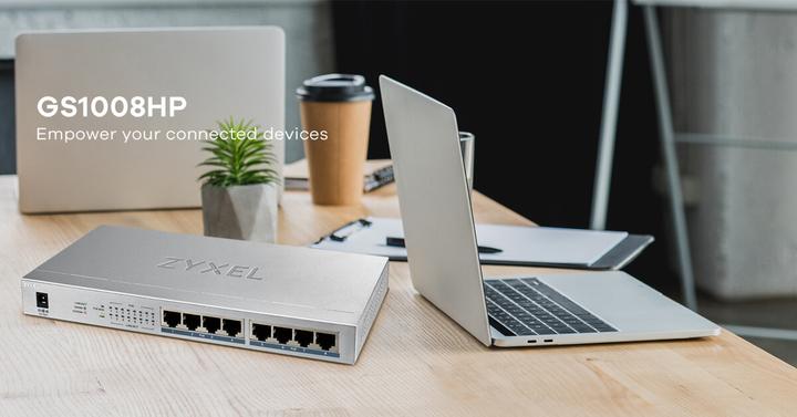 Image du produit Zyxel GS1008HP (8 ports)