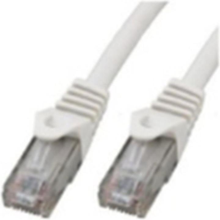 Produktbild M-Cab CAT6 RJ45 U/UTP LSZH 0.25M WH (U/UTP, CAT6, 0.25 m)