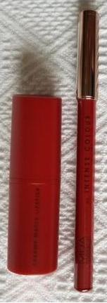 Immagine prodotto MUA Makeup Academy MUA Lipstick & Lipstick Duo Shade RAZZLEBERRY Rosso crema opaco (RAZZLEBERRY Rosso bacca)