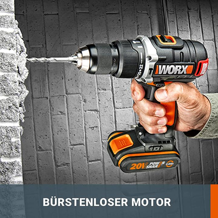 Produktbild Worx Akku-Schlagbohrschrauber (Akkubetrieb)