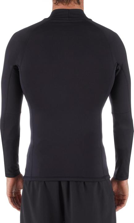Produktbild Olaian Shirt langarm Herren Fleece - 900 schwarz (L)