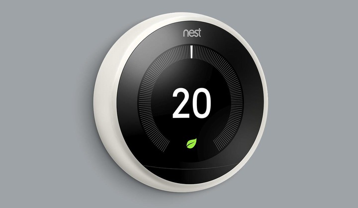 Actual product image Google Nest Learning Thermostat