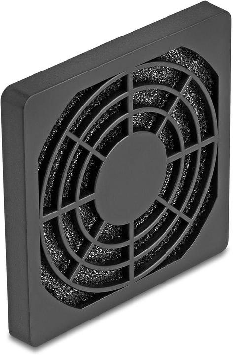 Actual product image Delock Lüftergitter mit Staubfilter 60 x 60 mm schwarz