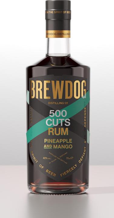 BrewDog 500 Cuts Pineapple & Mango Rum (1 x 70 cl)