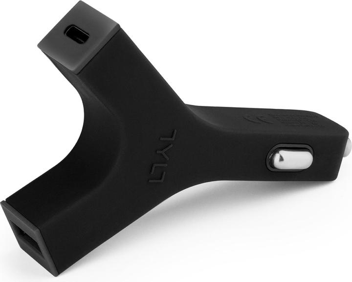 Actual product image Tylt Y-Charge Dual USB Car Charger