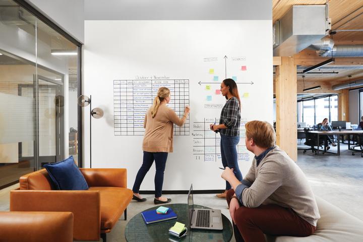 Produktbild Post-it Whiteboard Folie (90 x 120 cm)
