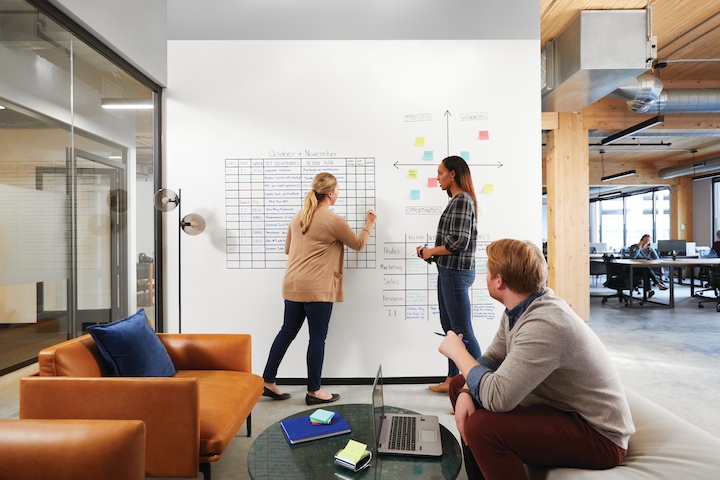 Actual product image Post-it Whiteboard foil (90 x 120 cm)