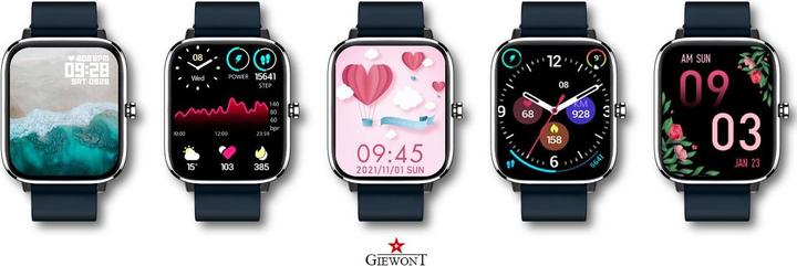 Produktbild Giewont Smartwatch GW230-4 Silber-Blau