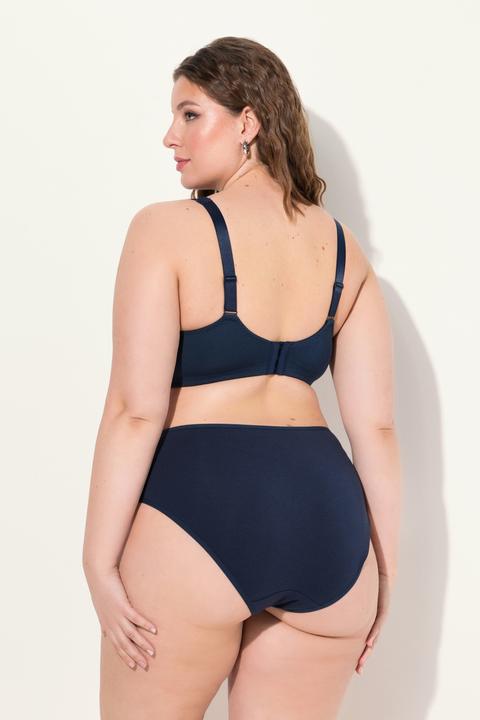 Produktbild Ulla Popken Soft-BH, Spitzendetail, ohne Bügel, Cup C - E (110 D)