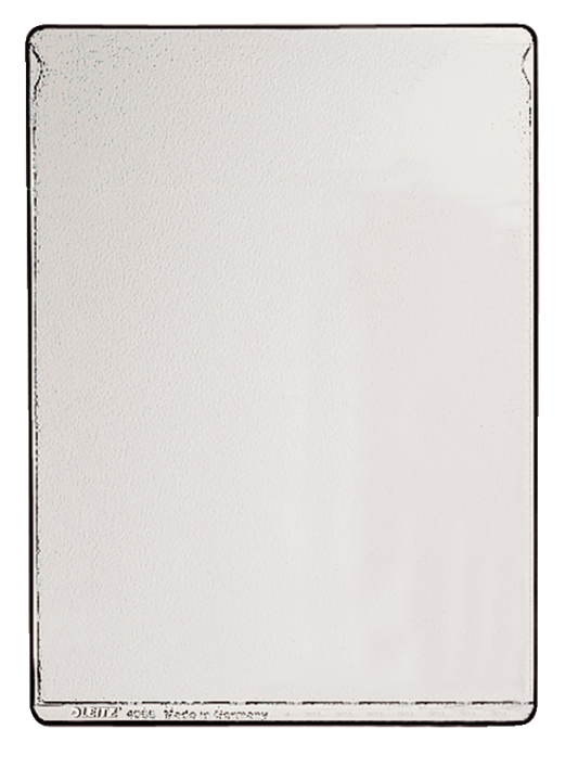 Productafbeelding Leitz ID-kaart hoes, A6, 105 x 148 mm, PVC, 0,20 mm open aan de bovenkant, zachte folie, voor paspoort (A6, 1 x)