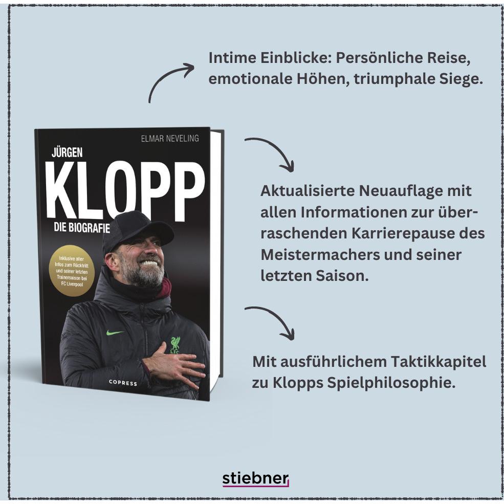 Thumbnail - Jürgen Klopp, Sachbücher von Elmar Neveling