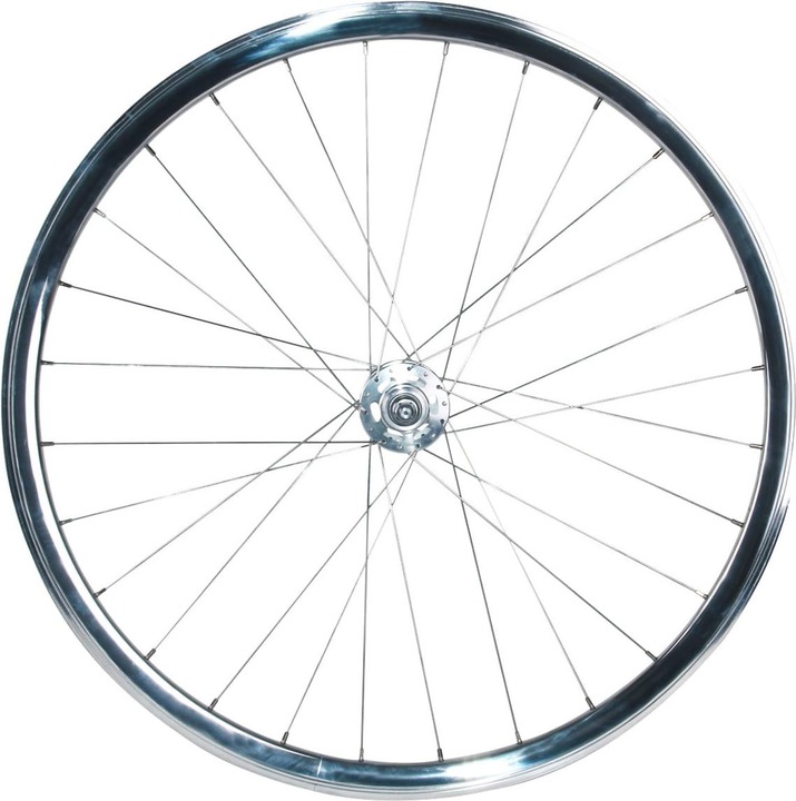 Actual product image Novatec Singlespeed/Fixed wheelset - polished silver (28")