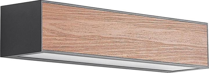 Image du produit Arcchio Applique murale Miraz, E27, aspect bois (E27, IP54)