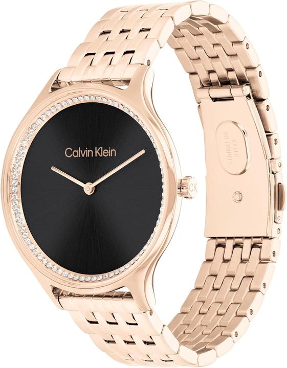 Image du produit Calvin Klein Twee Hand Quartz Bewegung für Frauen mit Anjer Goldfarbener Armband (38 mm)