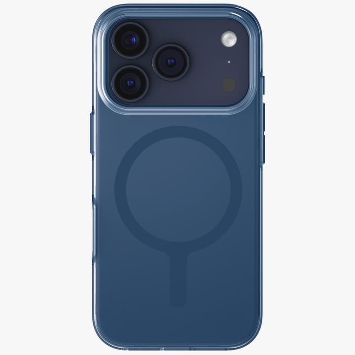 Actual product image Uniq Clario Case for iPhone 17 Pro Magclick Charging Blue (Apple iPhone 17 Pro)