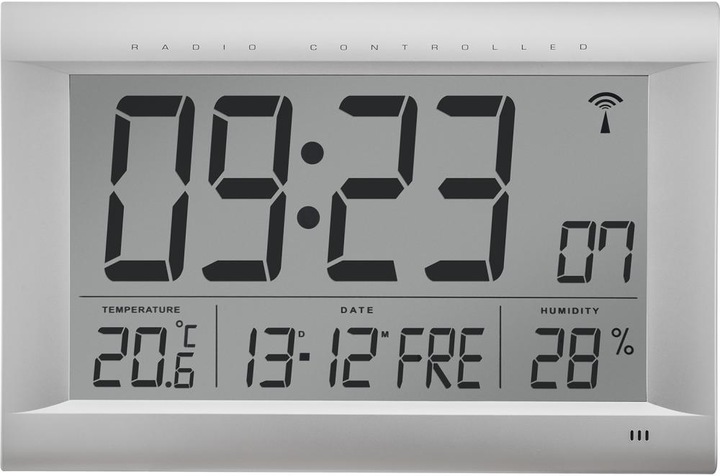 Produktbild Bürk LCD-Funkwanduhr