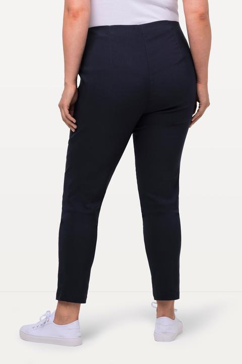 Produktbild Ulla Popken Bengalinhose Sienna, schmales Bein, Gummibund, Stretch (44)
