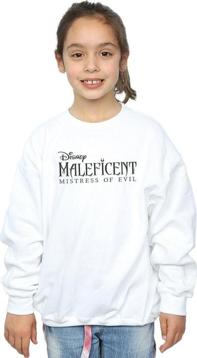 Produktbild Disney Maleficent Mistress Of Evil Logo Sweatshirt Mädchen (116)